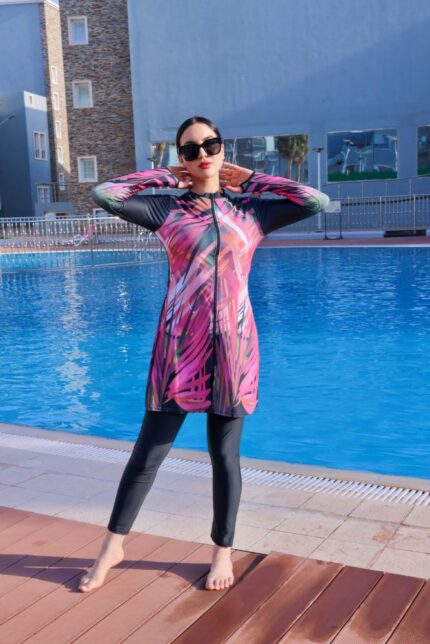 طقم سباحة نسائي اسلامي